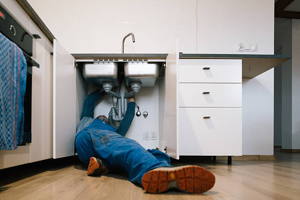Professional Drain Cleaning technician working in Greenville, GA